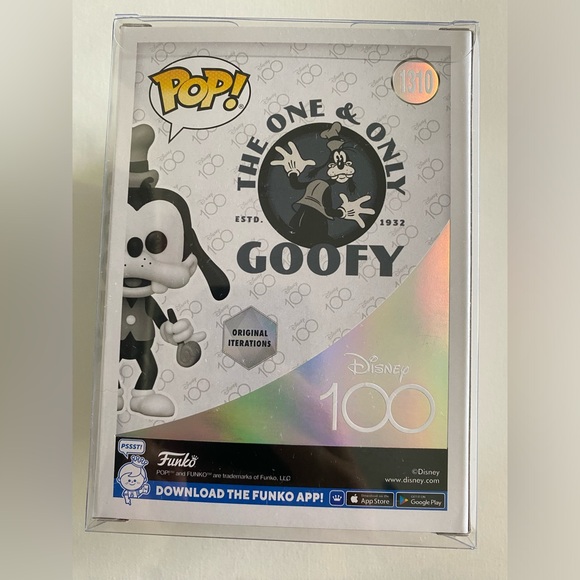 Disney 100 Funko Pop Goofy #1310 Target Exclusive - Picture 3 of 6